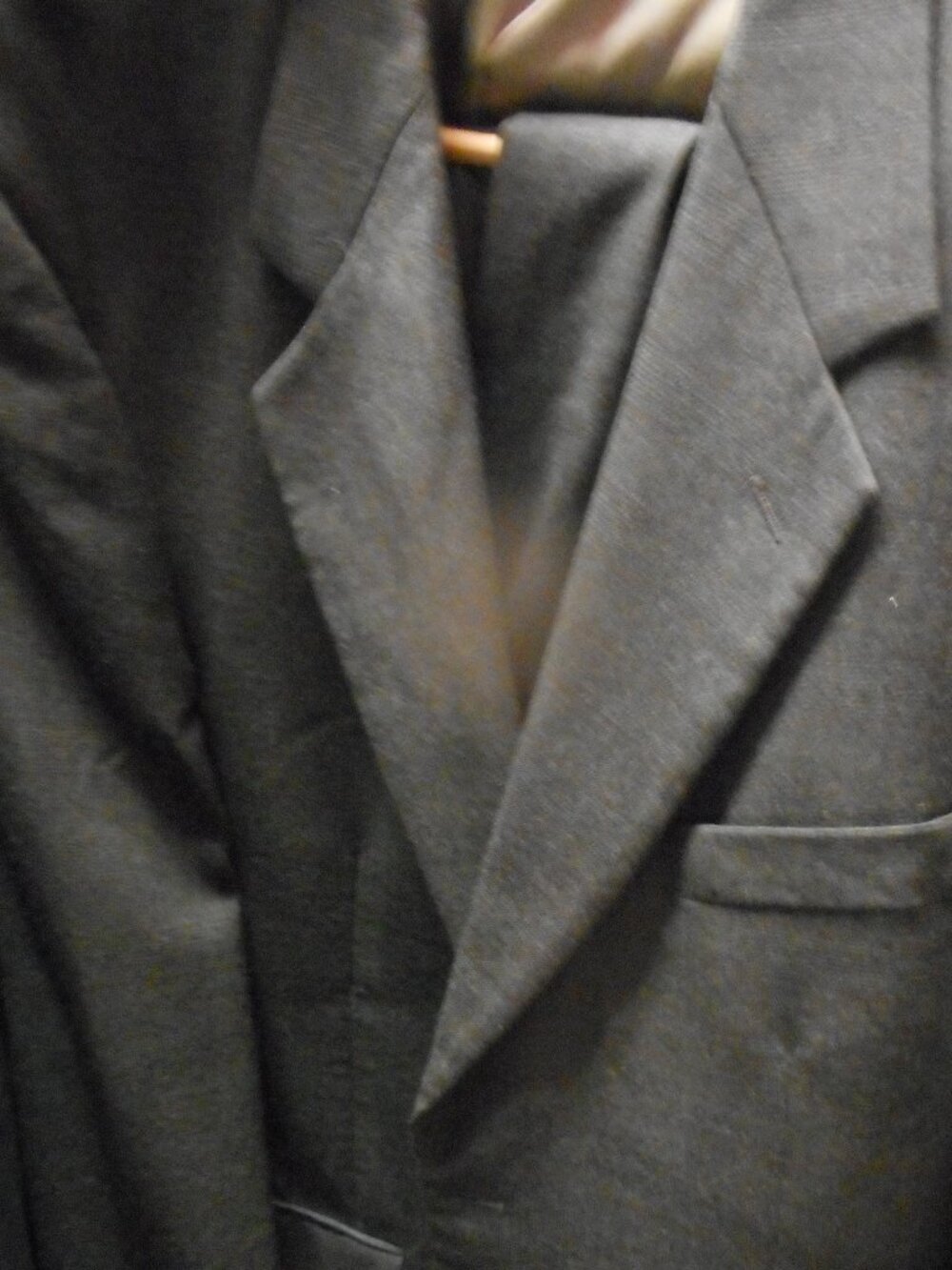EVAN PICONE - Men’s Suit, jacket & pants, BLACK SZ44R